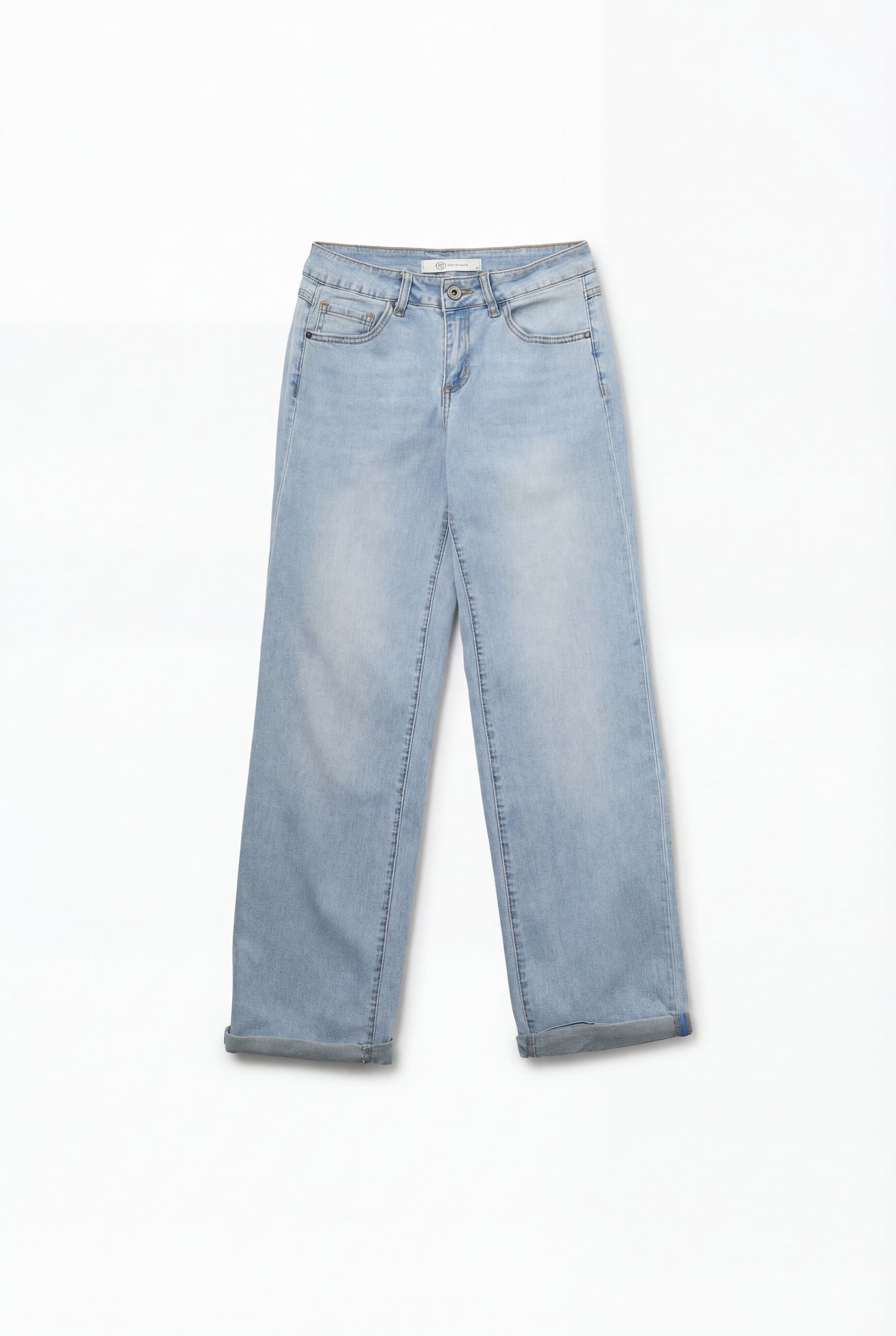 Straight Leg Light Wash Jeans - Premium variable from Tooksie - Just $79.90! Shop now at Tooksie