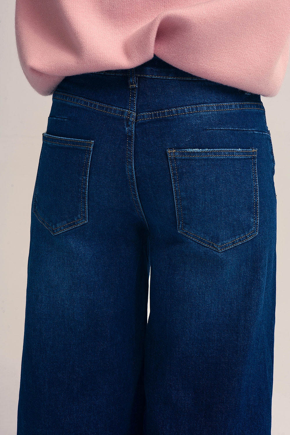 Dark Wash Wide Leg Jeans - Premium variable from Tooksie - Just $84.90! Shop now at Tooksie