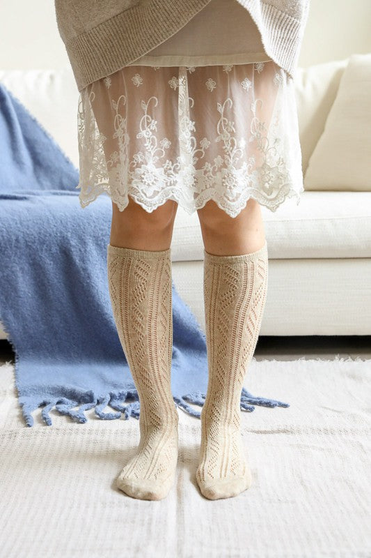 Classic Knit Calf Socks - Premium variable from Tooksie - Just $15.99! Shop now at Tooksie