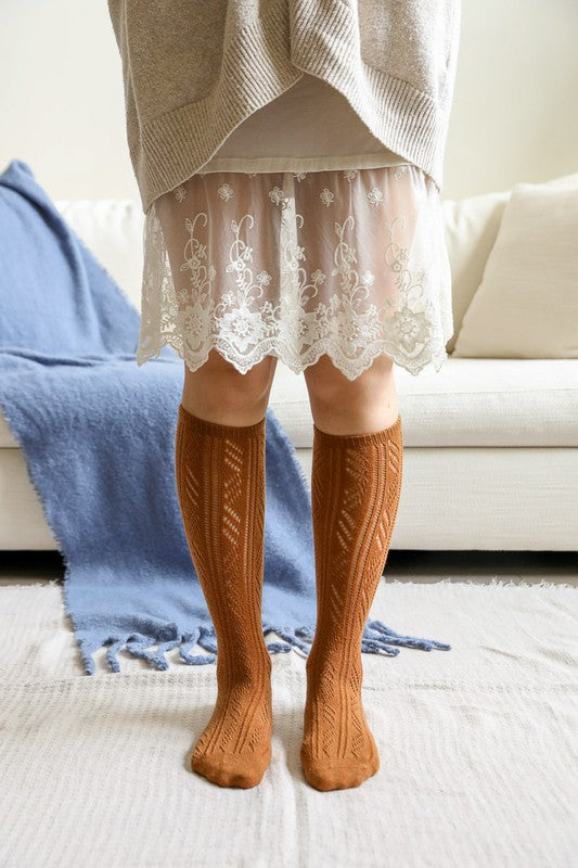 Classic Knit Calf Socks - Premium variable from Tooksie - Just $15.99! Shop now at Tooksie