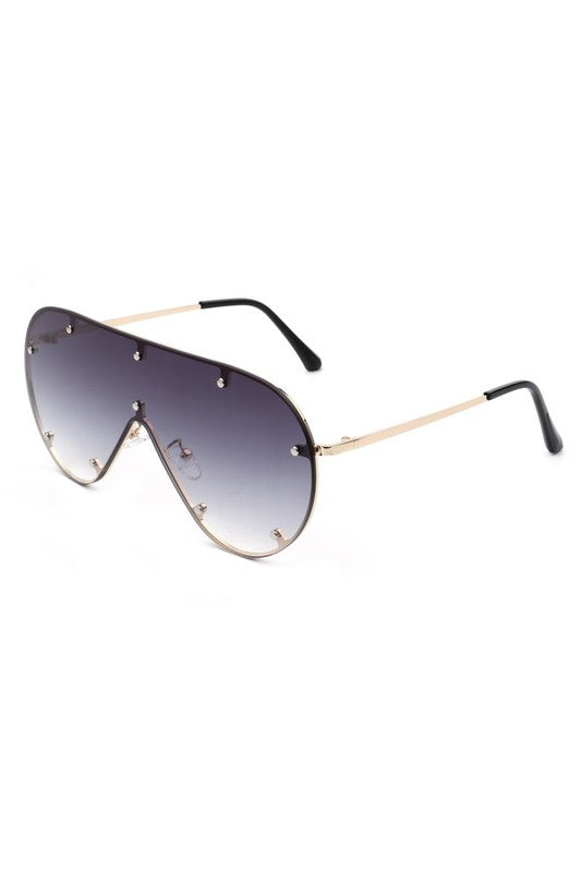 Retro Oversize Aviator Sunglasses - Premium variable from Tooksie - Just $13.99! Shop now at Tooksie