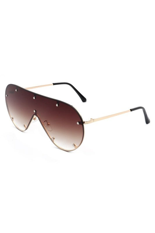 Retro Oversize Aviator Sunglasses - Premium variable from Tooksie - Just $13.99! Shop now at Tooksie