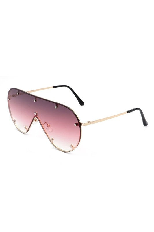 Retro Oversize Aviator Sunglasses - Premium variable from Tooksie - Just $13.99! Shop now at Tooksie