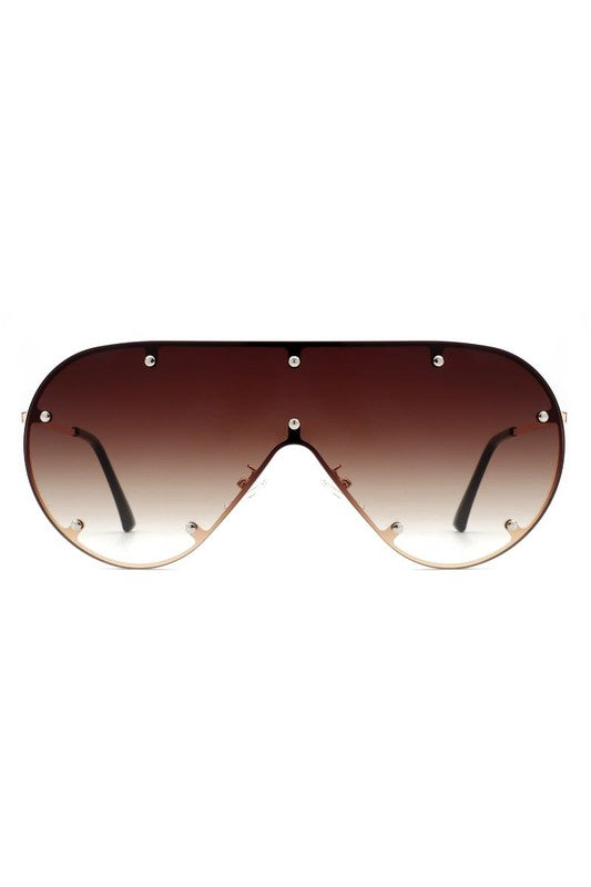 Retro Oversize Aviator Sunglasses - Premium variable from Tooksie - Just $13.99! Shop now at Tooksie