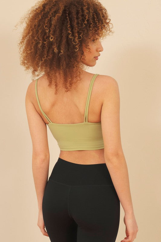 Double Strap Sports Bra - Premium variable from Tooksie - Just $31.99! Shop now at Tooksie