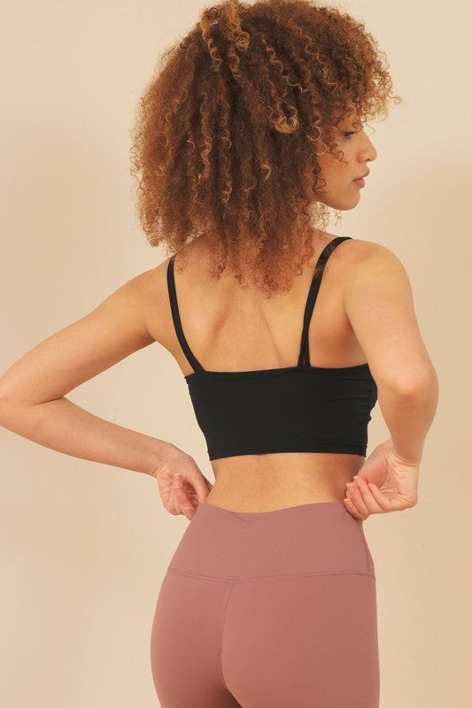 Double Strap Sports Bra - Premium variable from Tooksie - Just $31.99! Shop now at Tooksie