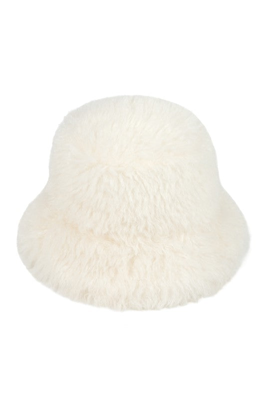 Faux Fur Bucket Hat - Premium variable from Tooksie - Just $42.99! Shop now at Tooksie