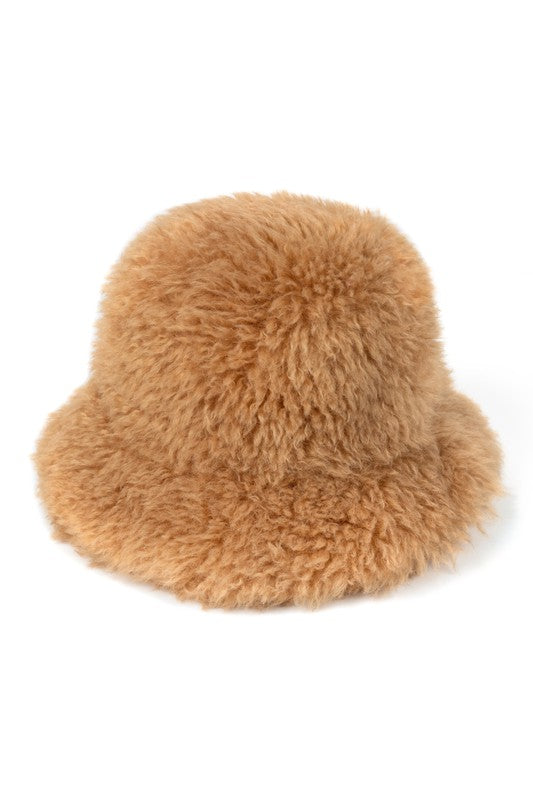 Faux Fur Bucket Hat - Premium variable from Tooksie - Just $42.99! Shop now at Tooksie