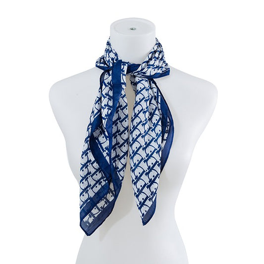 Chain Link Print Satin Scarf - Premium variable from Tooksie - Just $8.99! Shop now at Tooksie