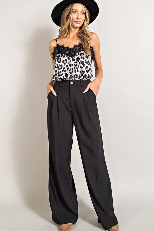 Straight Leg Trousers - Premium variable from Tooksie - Just $39.99! Shop now at Tooksie