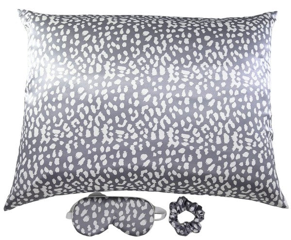 Satin Pillowcase Sleep Mask Scrunchie Gift Set - Premium variable from Tooksie - Just $27.99! Shop now at Tooksie