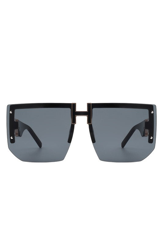 Square Oversize Flat Top Sunglasses - Premium variable from Tooksie - Just $13.99! Shop now at Tooksie