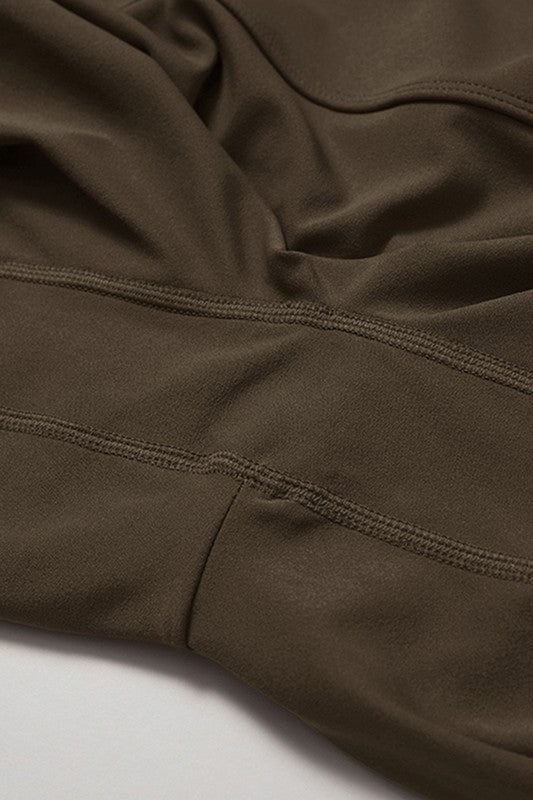 High-Rise Stretch Flared Yoga Pants - Premium variable from Tooksie - Just $46.99! Shop now at Tooksie