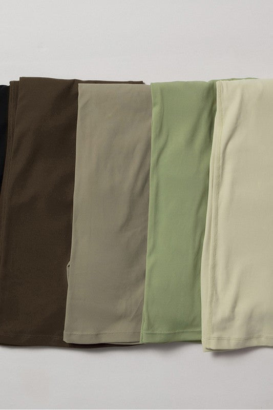 High-Rise Stretch Flared Yoga Pants - Premium variable from Tooksie - Just $46.99! Shop now at Tooksie