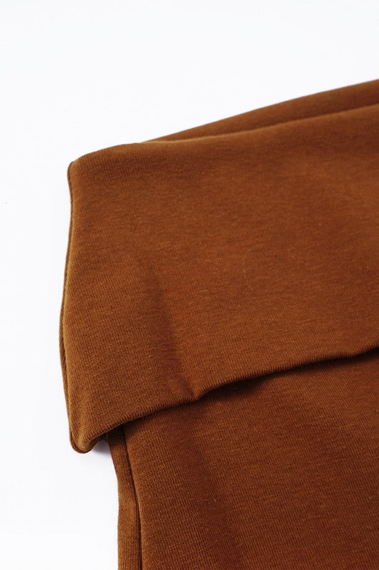 High waisted hip lifting flared Leggings - Premium variable from Tooksie - Just $44.99! Shop now at Tooksie