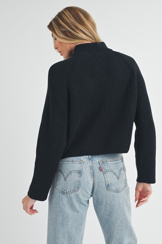 Half-Zip Sweater - Premium variable from Tooksie - Just $57.99! Shop now at Tooksie