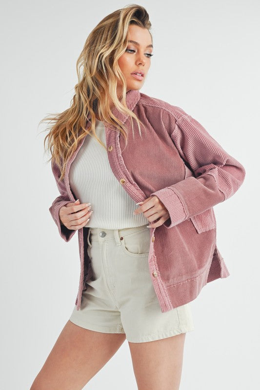 Corduroy Jacket - Premium variable from Tooksie - Just $72.99! Shop now at Tooksie