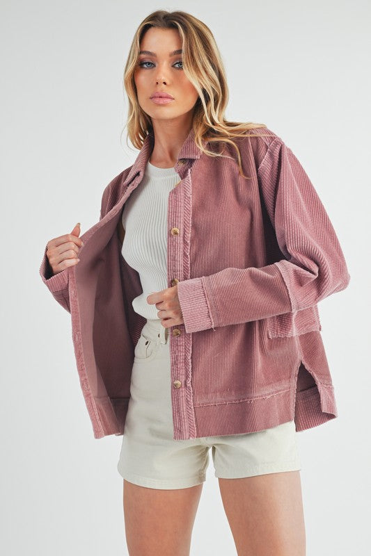 Corduroy Jacket - Premium variable from Tooksie - Just $72.99! Shop now at Tooksie
