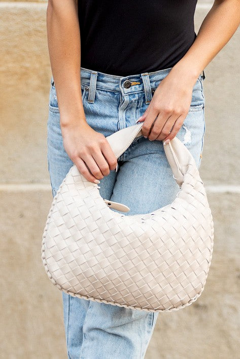 Woven Handbag - Premium variable from Tooksie - Just $50.99! Shop now at Tooksie