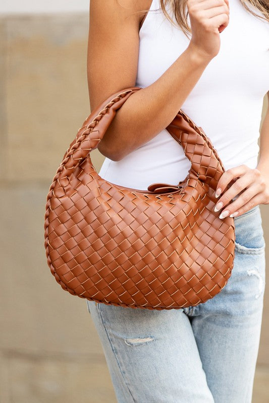 Woven Handbag - Premium variable from Tooksie - Just $50.99! Shop now at Tooksie