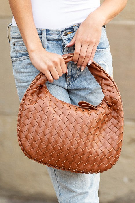 Woven Handbag - Premium variable from Tooksie - Just $50.99! Shop now at Tooksie