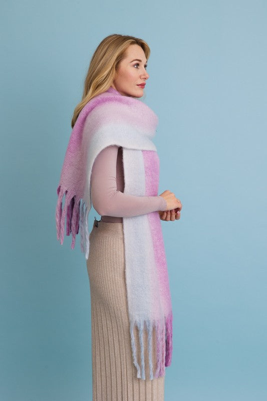 Ombre Fade Blanket Scarf - Premium variable from Tooksie - Just $27.99! Shop now at Tooksie