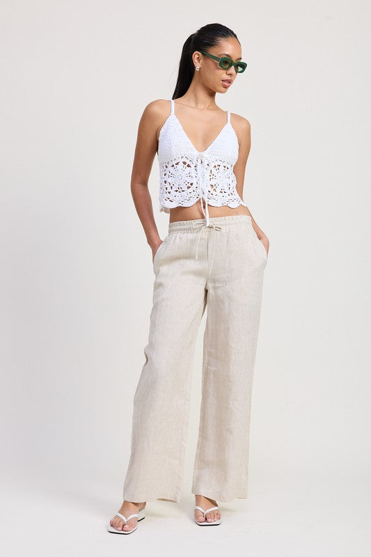 Crochet Lace Top - Premium variable from Tooksie - Just $45.99! Shop now at Tooksie