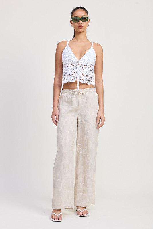 Crochet Lace Top - Premium variable from Tooksie - Just $45.99! Shop now at Tooksie