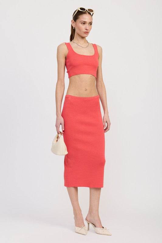 Midi Pencil Skirt - Premium variable from Tooksie - Just $55.99! Shop now at Tooksie