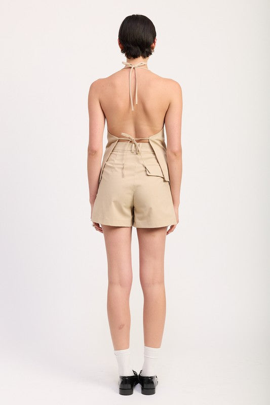Halter Neck Vest Top - Premium variation from Tooksie - Just $52.99! Shop now at Tooksie
