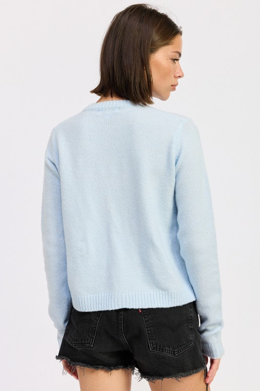 Fitted Button Up Cardigan - Premium variable from Tooksie - Just $48.99! Shop now at Tooksie