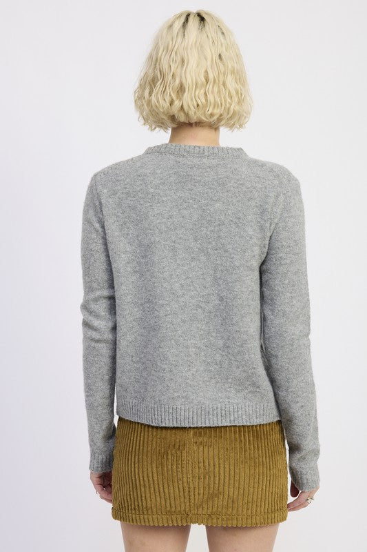 Fitted Button Up Cardigan - Premium variable from Tooksie - Just $48.99! Shop now at Tooksie