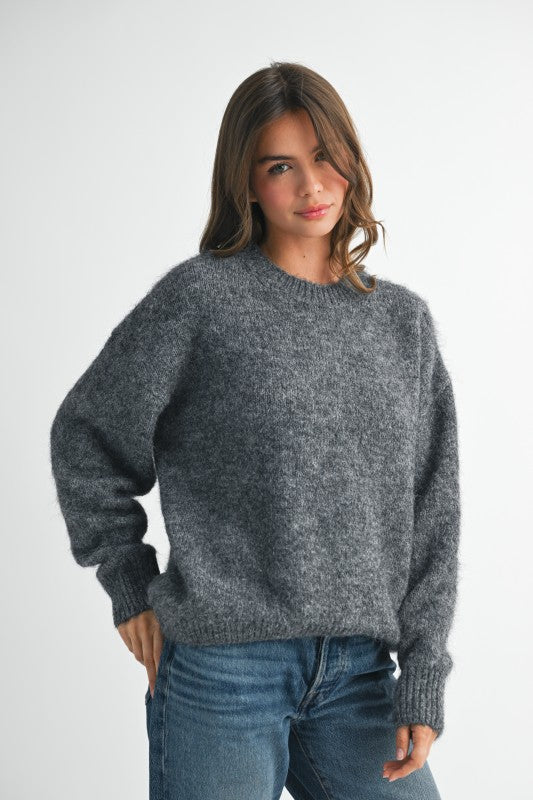 Cozy Crewneck Sweater - Premium variable from Tooksie - Just $67.99! Shop now at Tooksie