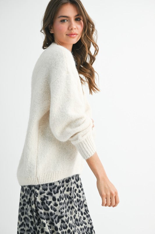 Cozy Crewneck Sweater - Premium variable from Tooksie - Just $67.99! Shop now at Tooksie
