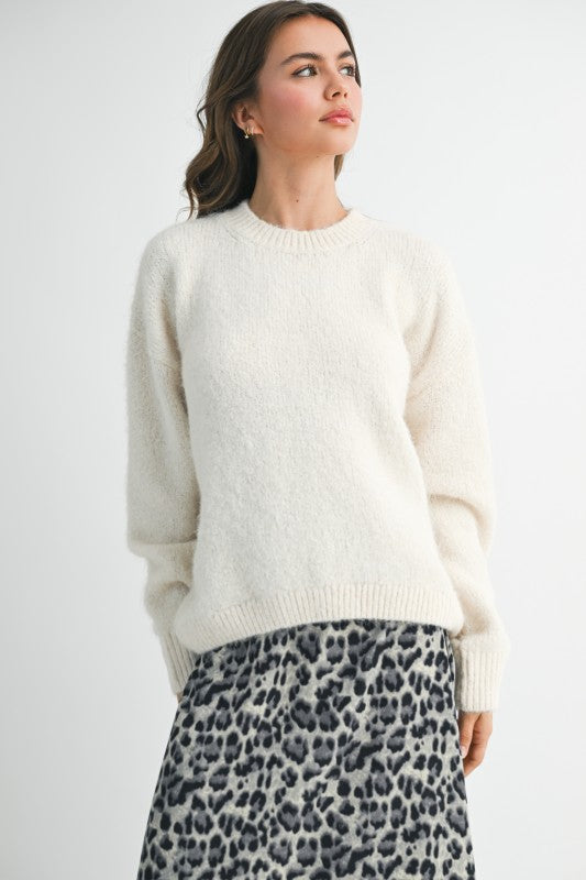 Cozy Crewneck Sweater - Premium variable from Tooksie - Just $67.99! Shop now at Tooksie
