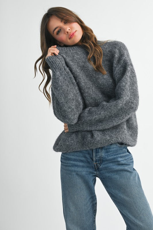 Cozy Crewneck Sweater - Premium variable from Tooksie - Just $67.99! Shop now at Tooksie