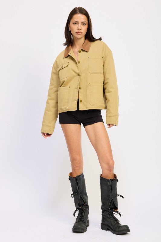 Barn Jacket - Premium variable from Tooksie - Just $96.99! Shop now at Tooksie