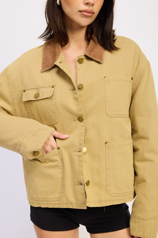 Barn Jacket - Premium variable from Tooksie - Just $96.99! Shop now at Tooksie