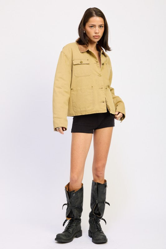 Barn Jacket - Premium variable from Tooksie - Just $96.99! Shop now at Tooksie