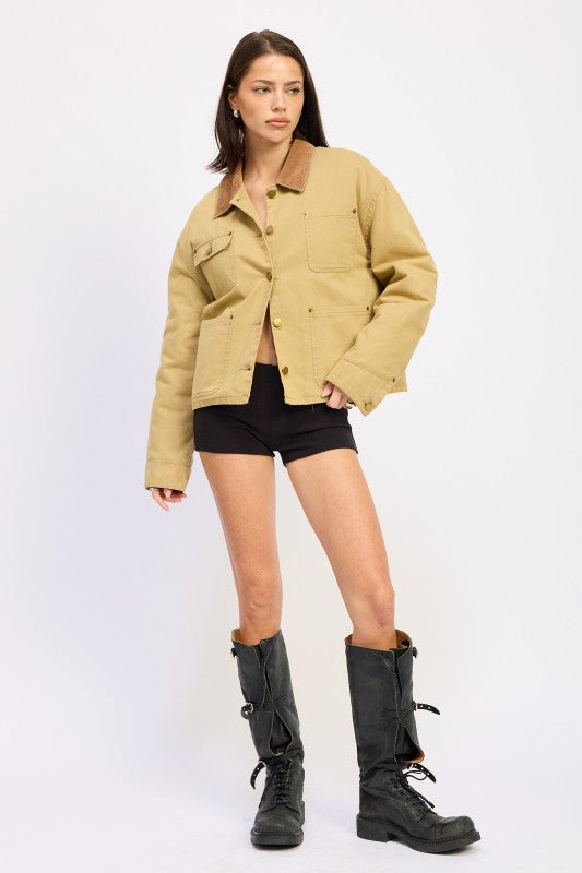 Barn Jacket - Premium variable from Tooksie - Just $96.99! Shop now at Tooksie