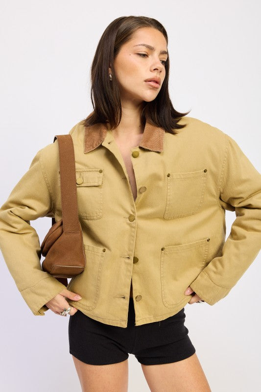 Barn Jacket - Premium variable from Tooksie - Just $96.99! Shop now at Tooksie