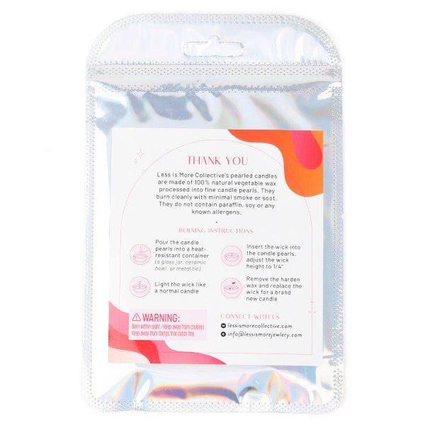 Candy Cane Bliss Candle Pearls - Premium simple from Tooksie - Just $18.99! Shop now at Tooksie