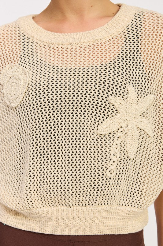 Sleeveless Crochet Top - Premium variable from Tooksie - Just $48.99! Shop now at Tooksie