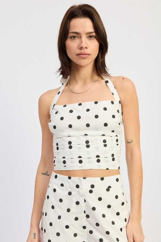 Halter Top with Square Neck - Premium variable from Tooksie - Just $57.99! Shop now at Tooksie