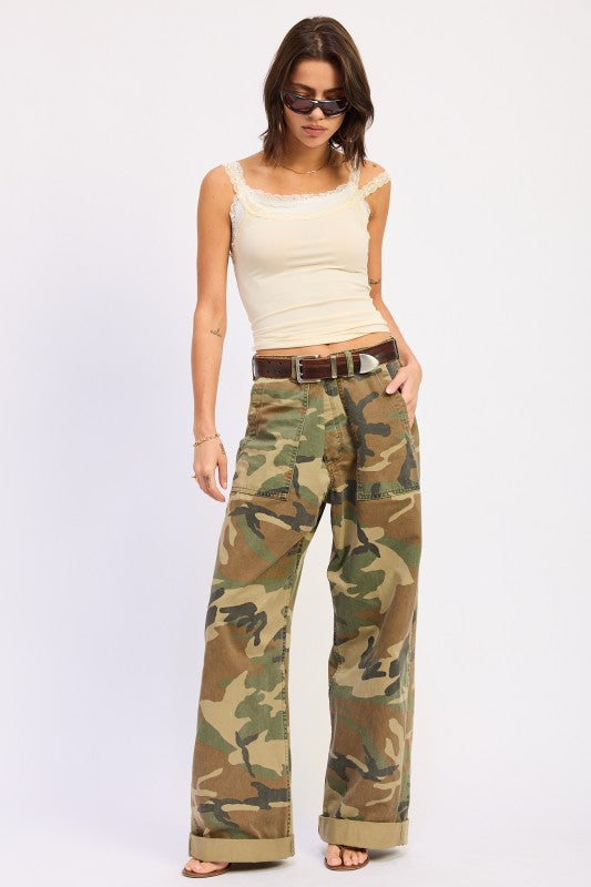 Layered Tank Top With Lace Trim - Premium variable from Tooksie - Just $49.99! Shop now at Tooksie