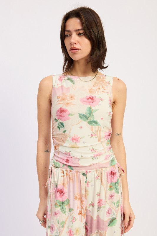 Sleeveless Boat Neck Top - Premium variable from Tooksie - Just $42.99! Shop now at Tooksie