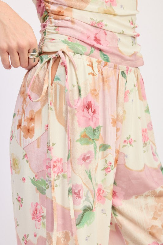 Low Rise Trousers with Side Cutout - Premium variable from Tooksie - Just $53.99! Shop now at Tooksie