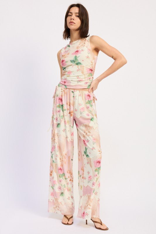 Low Rise Trousers with Side Cutout - Premium variable from Tooksie - Just $53.99! Shop now at Tooksie