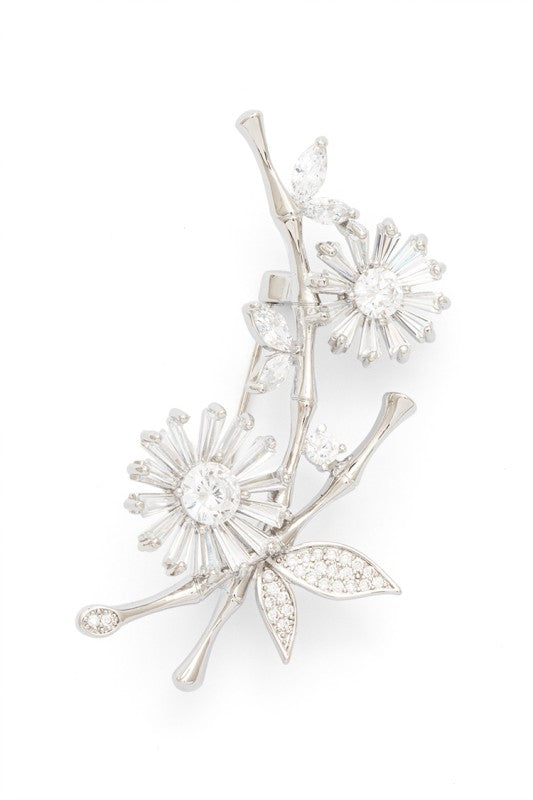 Flower Brooch - Premium simple from Tooksie - Just $20.99! Shop now at Tooksie
