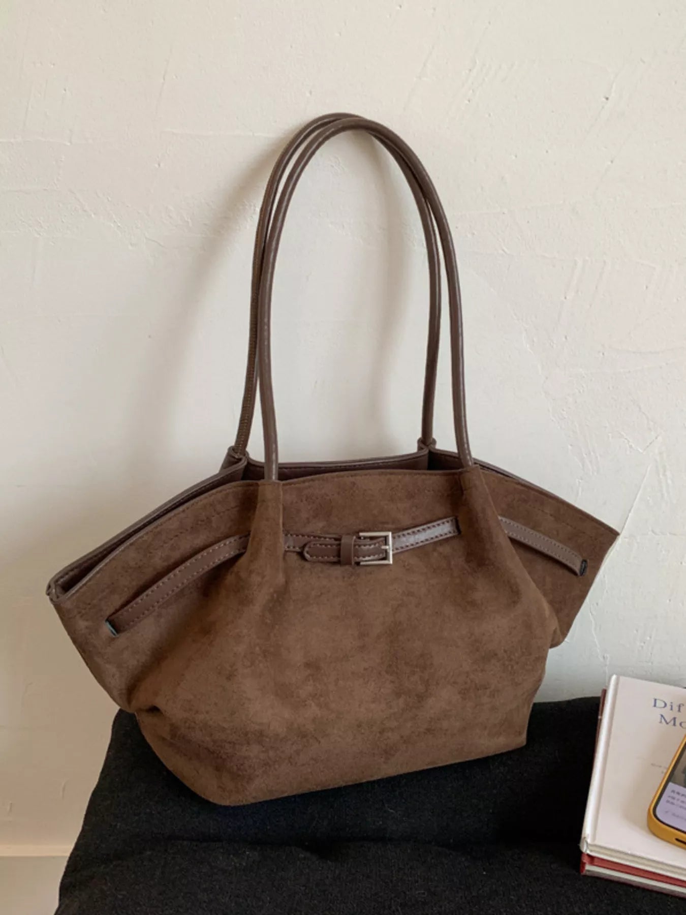 Buckle Tote Bag - Premium variable from Tooksie - Just $44.99! Shop now at Tooksie